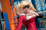 Playgirl Black & Red Tafetta Bolero Shrug Top