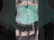 Corset de maintien de taille Polly Sablier Menthe grande taille
